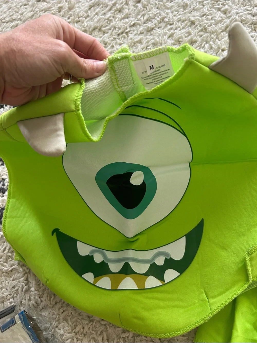 Kids Mike Wazowski Green Monsters Costume - Official Licensed